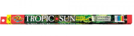 Zoo Med 5,500K Tropic Sun T8 Fluorescent Lamp - 15 W - 18"