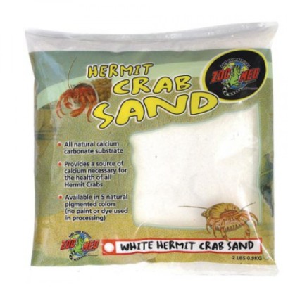 Zoo Med Hermit Crab Sand - White - 2 lb