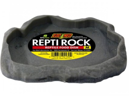 Zoo Med Repti Rock Food Dish - Medium