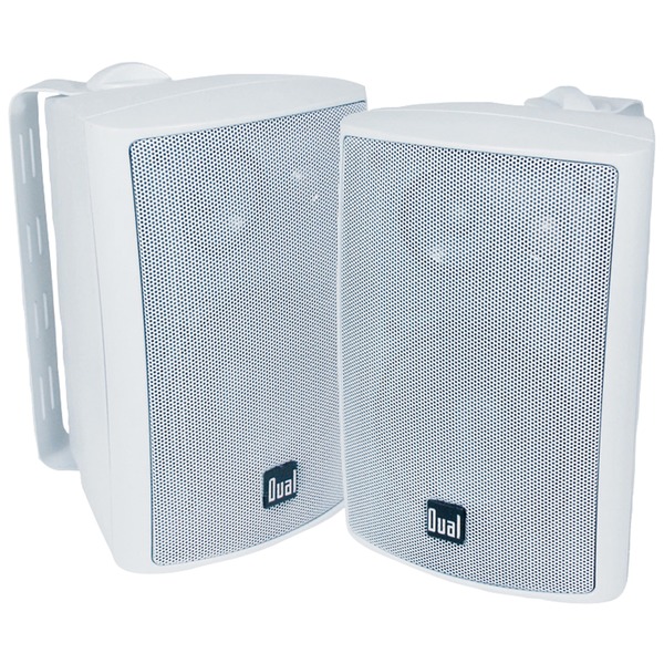 Dual Pr Indoor/Outdoor 100W Loudspeaker  Wht