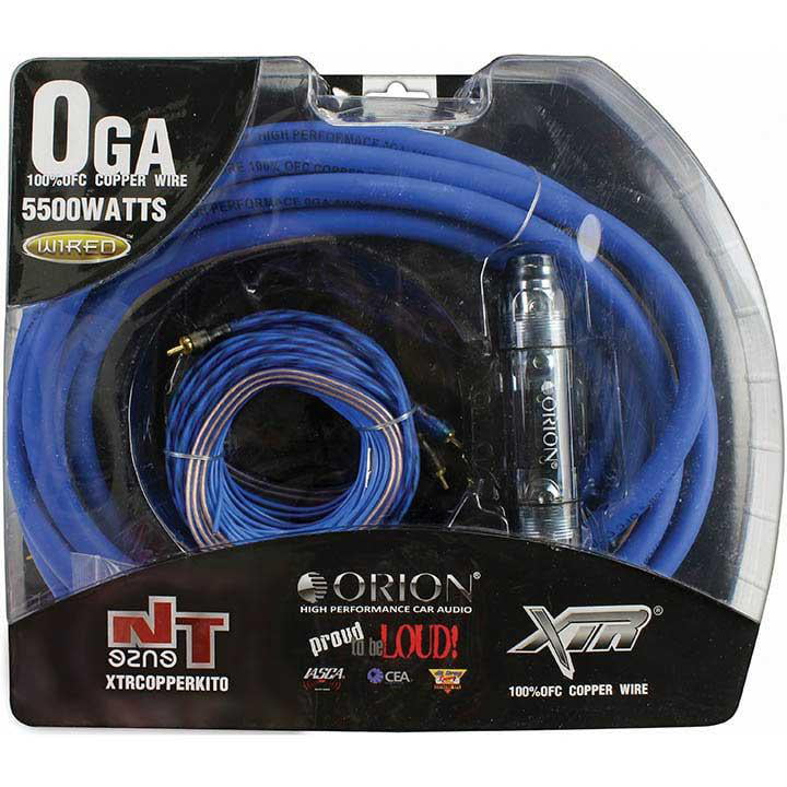 Orion XTR 0-GAUGE 100% OFC AMPLIFIER WIRING KIT