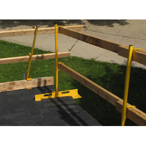 Open Edge Guardrail System Bracket & Post