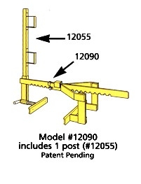 Replacement Post for Guard Rail Systems 12060,70&90