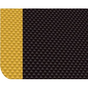 4' x 60' Supreme SlipTech 11/16" Black/Yellow