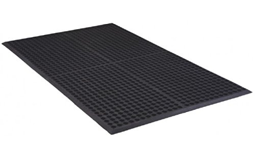 3' x 10' Workstep Mat 1/2" Grease-Proof Red