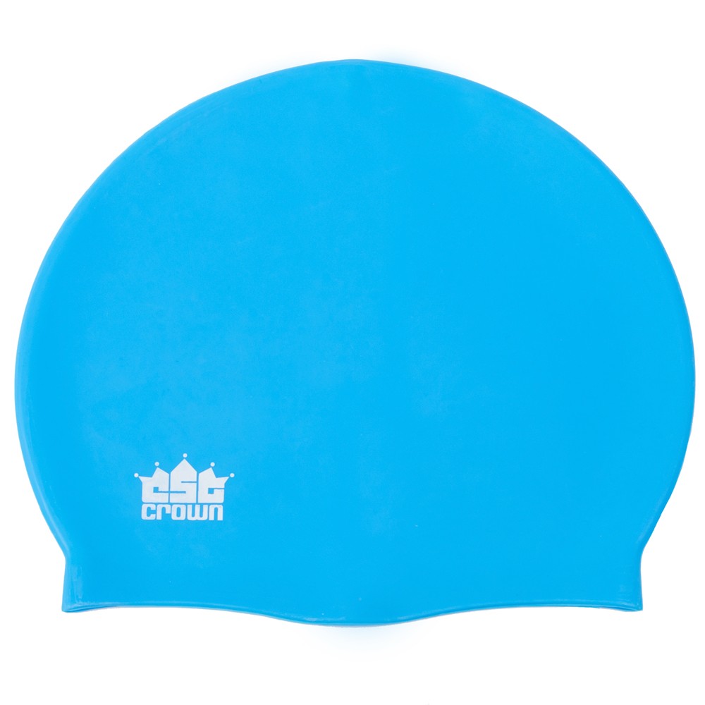 Silicone Swim Cap, Blue