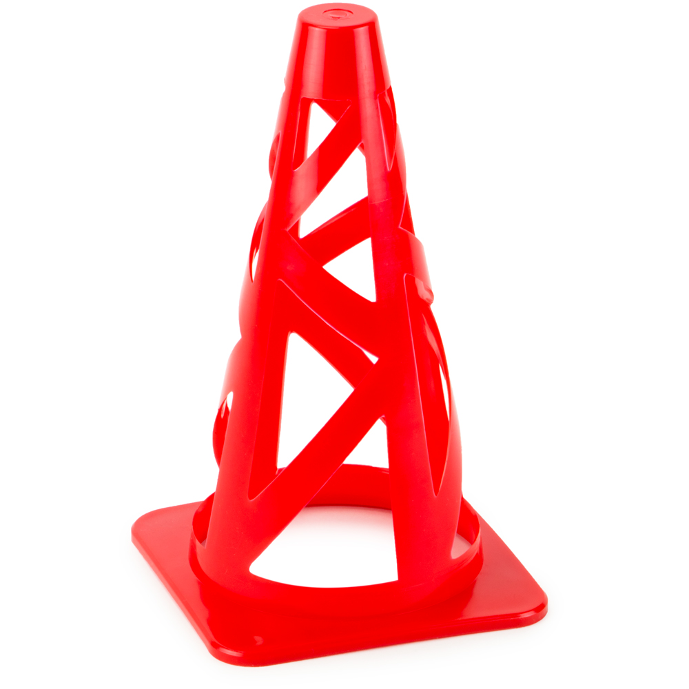 Red 9" Collapsible Sport Cones