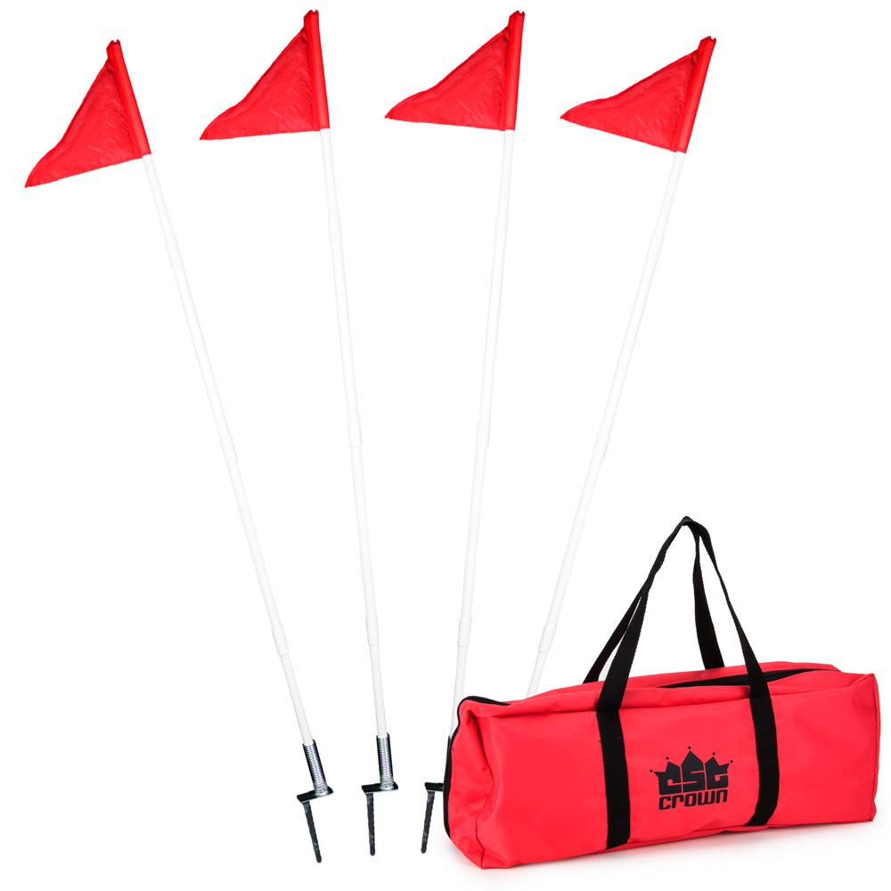 4 Pack of Soccer Corner Flags 