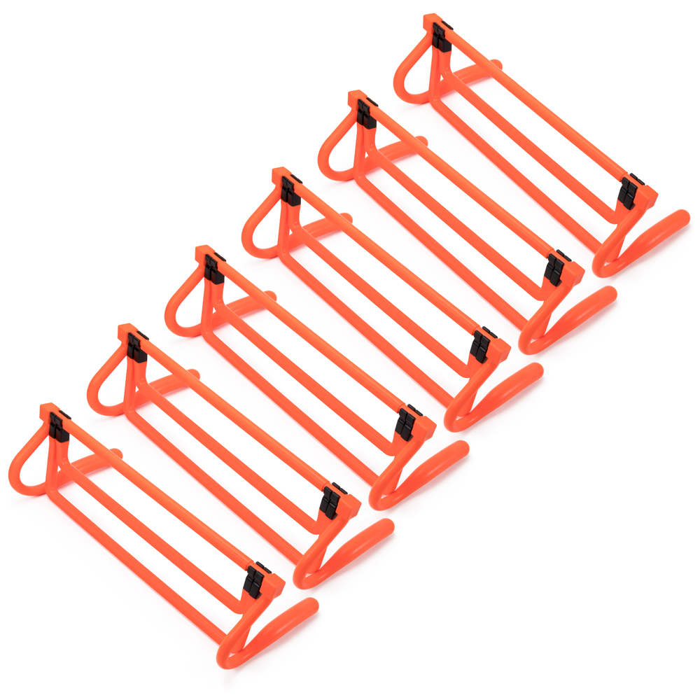 Agility Hurdles with Height Extenders, 6-pack