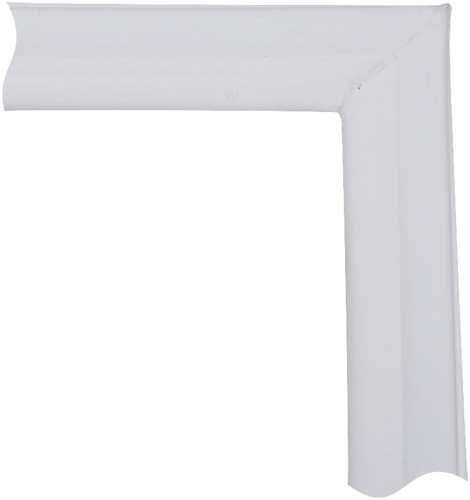 DOOR GASKET, WHITE, D GASKET PROFILE