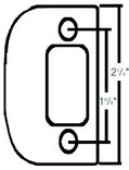 85303 11P LIP DEADBOLT STRIKE