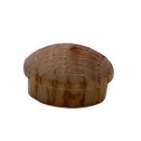 3/8 In. 12 Pack Oak Button
