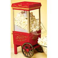 Vintage Collection OFP-501 Old Fashioned Popcorn Machine, 1040 W, 120 V, 3.5 oz, Red/Orange