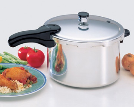 8 Quart Aluminum Pressure Cooker