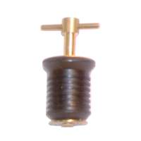 American Hardware M-008C T-Handle Drain Plug, For Use With 1 in Dia Drain, Stainless Steel
