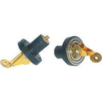 American Hardware M-029C Bailer Plug, For Use With 1/2 in Livewell Drains, Neoprene Seal