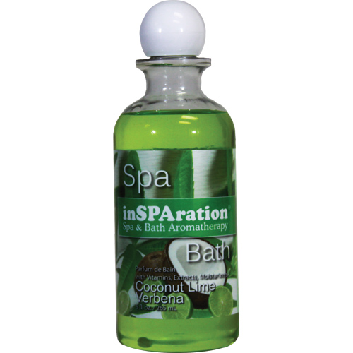 Fragrance, Insparation Liquid, Coconut Lime Verbena, 9oz Bottle