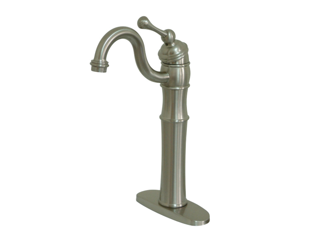 Kingston Brass KB3428BL Vessel Sink Faucet, Brushed Nickel