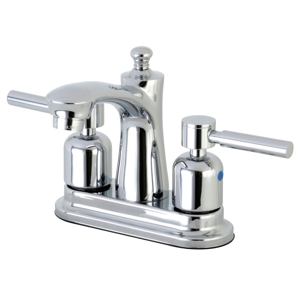 Kingston Brass FB7621DL 4 in. Centerset Bathroom Faucet, Polished Chrome