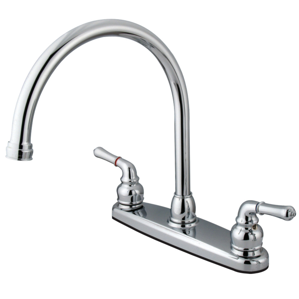 Kingston Brass KB790 Magellan Centerset Kitchen Faucet, Polished Chrome