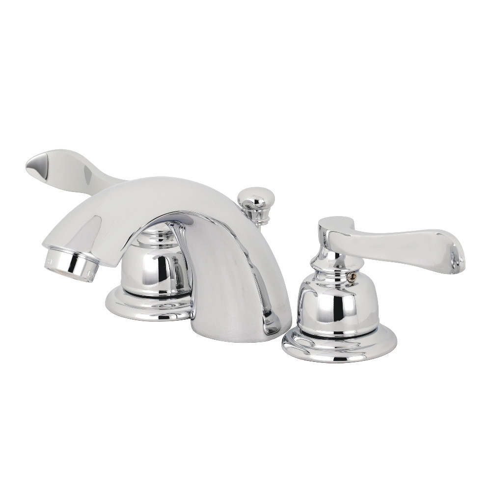 Kingston Brass KB951NFL Mini-Widespread Bathroom Faucet, Polished Chrome