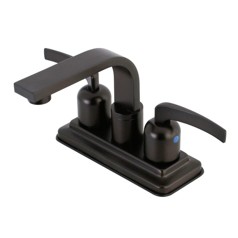 Kingston Brass KB8465EFL Centurion 4-Inch Centerset Bathroom Faucet, Oil Rubbed Bronze