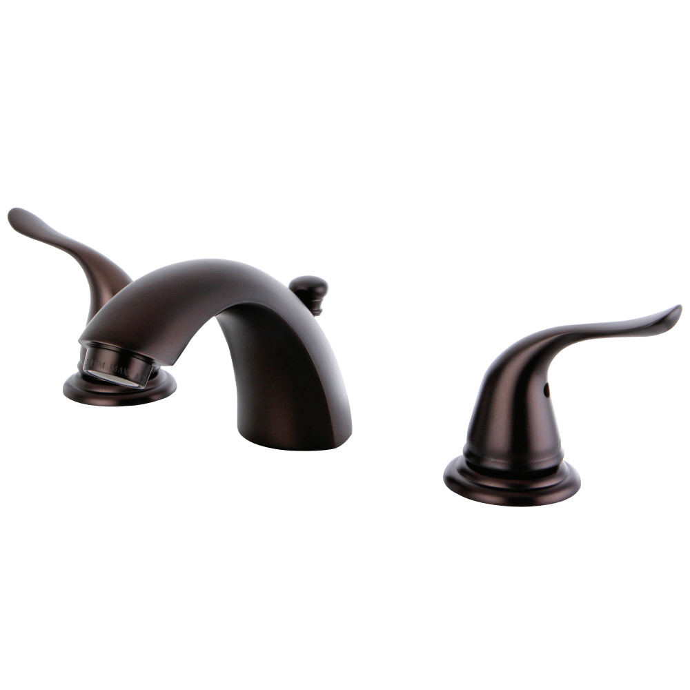 Kingston Brass KB2955YL Mini-Widespread Bathroom Faucet, Oil Rubbed Bronze