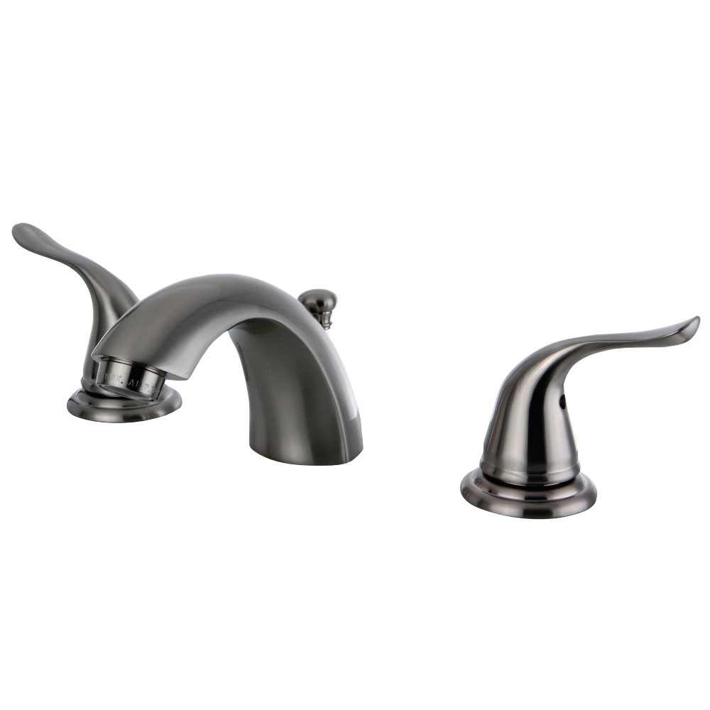 Kingston Brass KB2958YL Mini-Widespread Bathroom Faucet, Brushed Nickel