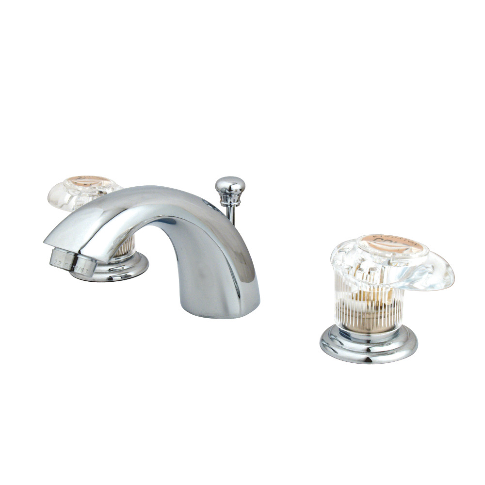 Kingston Brass KB951ALL Mini-Widespread Bathroom Faucet, Polished Chrome