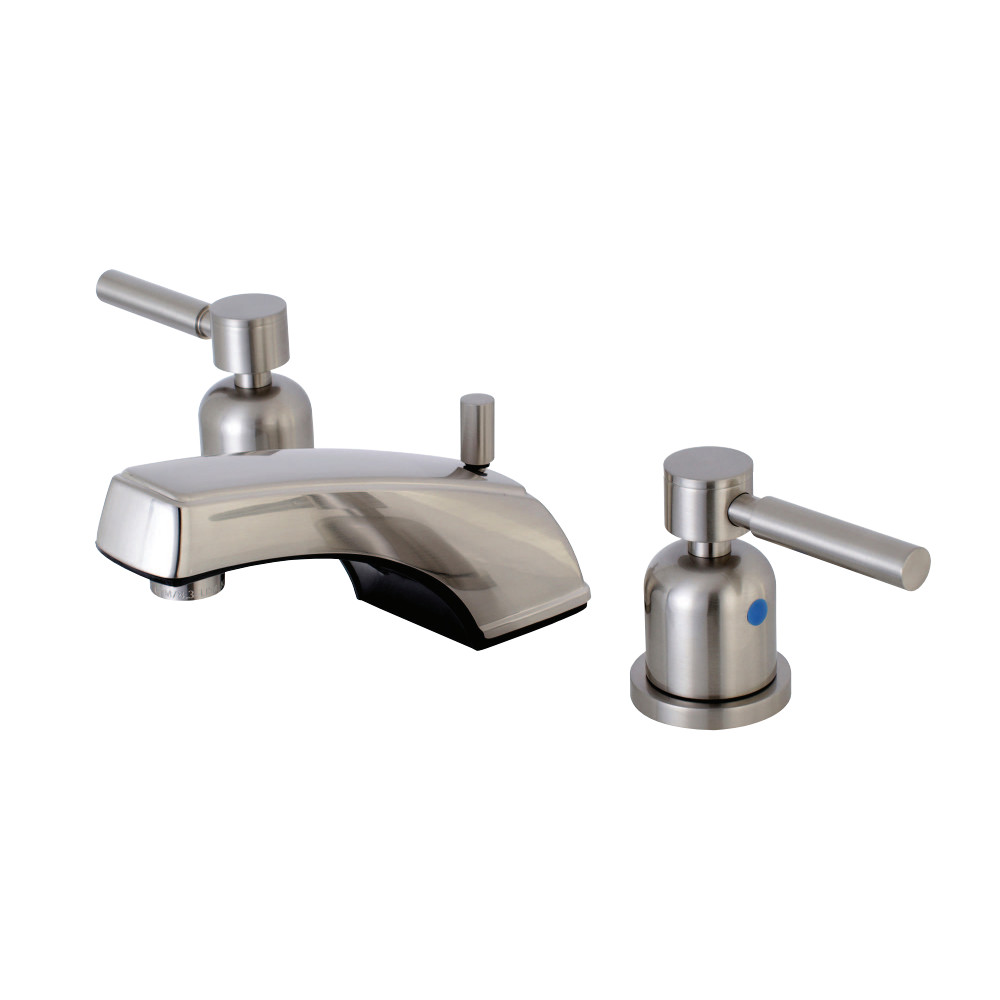 Kingston Brass KB8928DL 8 in. Widespread Bathroom Faucet, Brushed Nickel