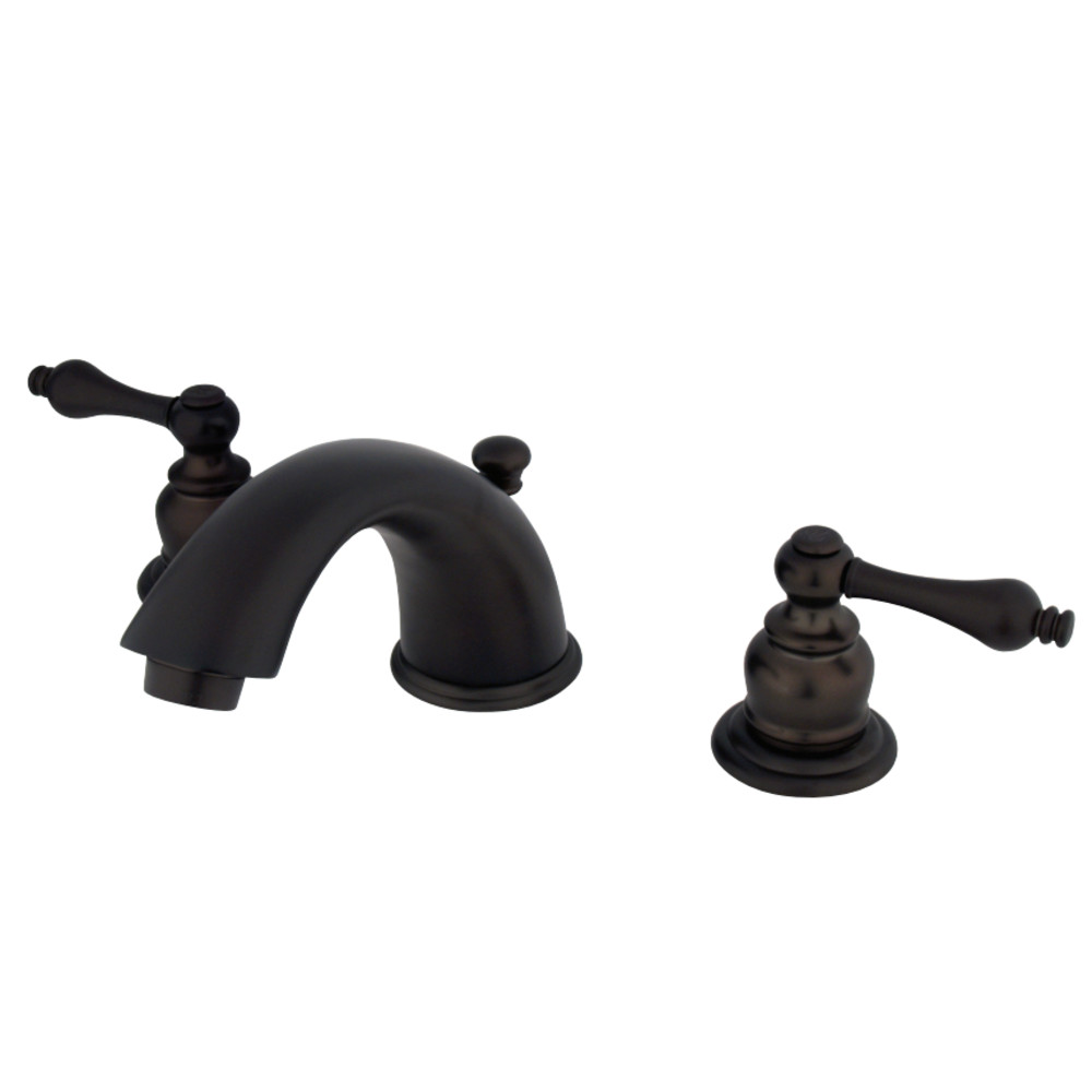 Kingston Brass KB975AL Victorian Widespread Bathroom Faucet, Oil Rubbed Bronze