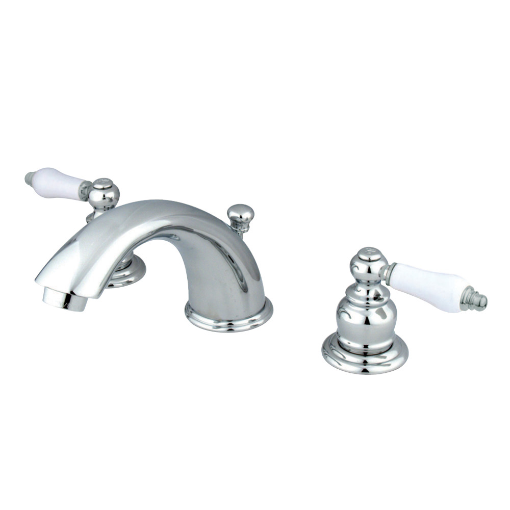 Kingston Brass KB961PL Magellan Widespread Bathroom Faucet, Polished Chrome