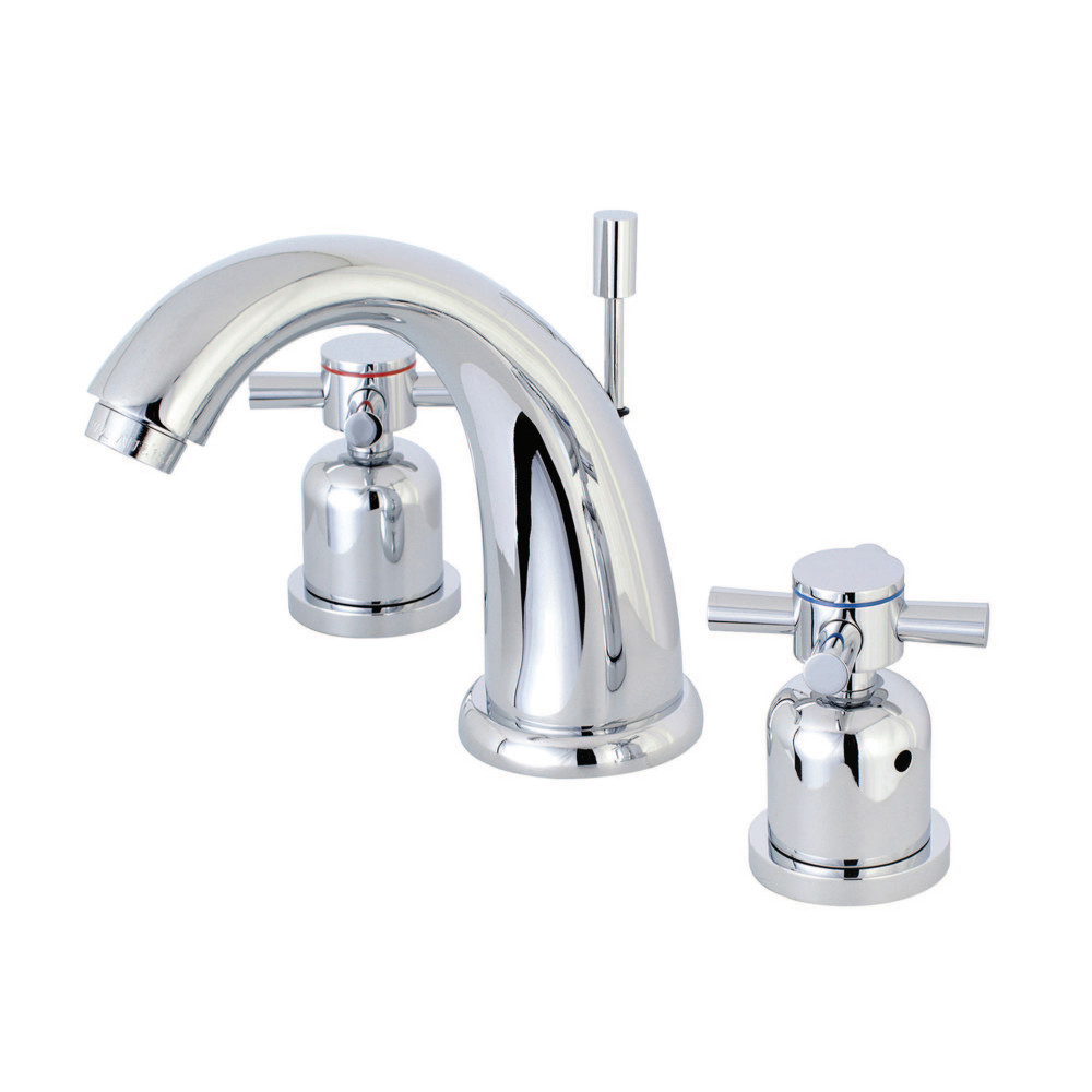 Kingston Brass KB8981DX 8 in. Widespread Bathroom Faucet, Polished Chrome