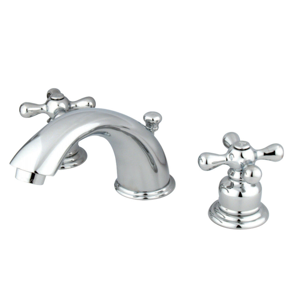 Kingston Brass KB971X Widespread Bathroom Faucet, Polished Chrome