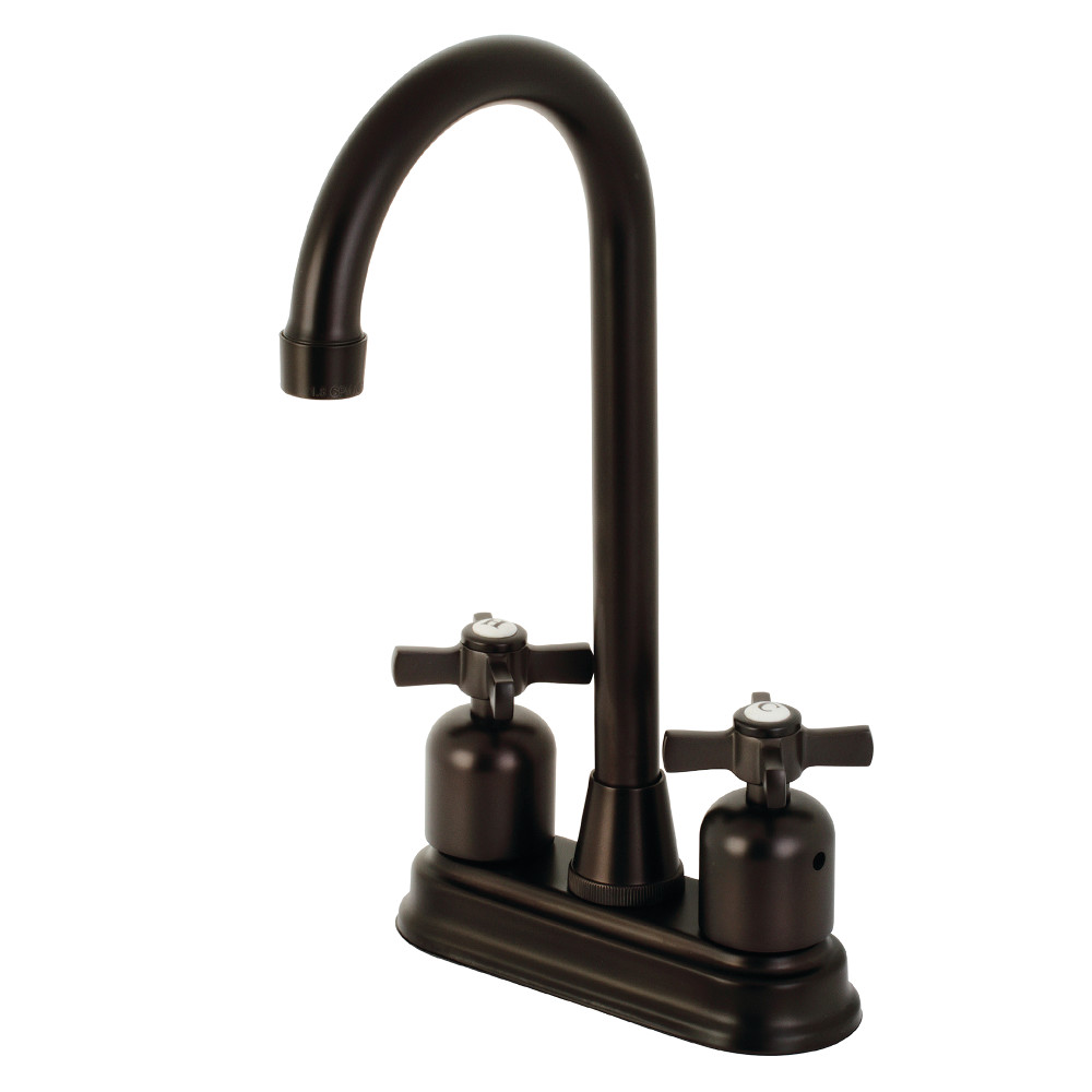 Kingston Brass KB8495ZX Millennium Bar Faucet, Oil Rubbed Bronze