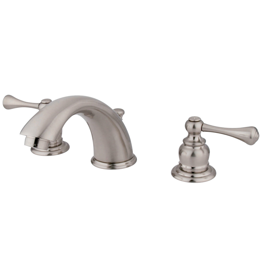 Kingston Brass KB3978BL 8 in. Widespread Bathroom Faucet, Brushed Nickel
