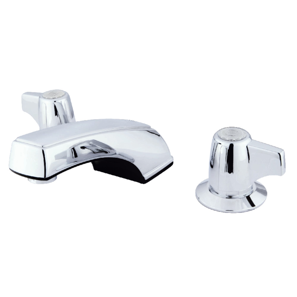 Kingston Brass KB920LP 8 to 16 in. Widespread Bathroom Faucet, Polished Chrome