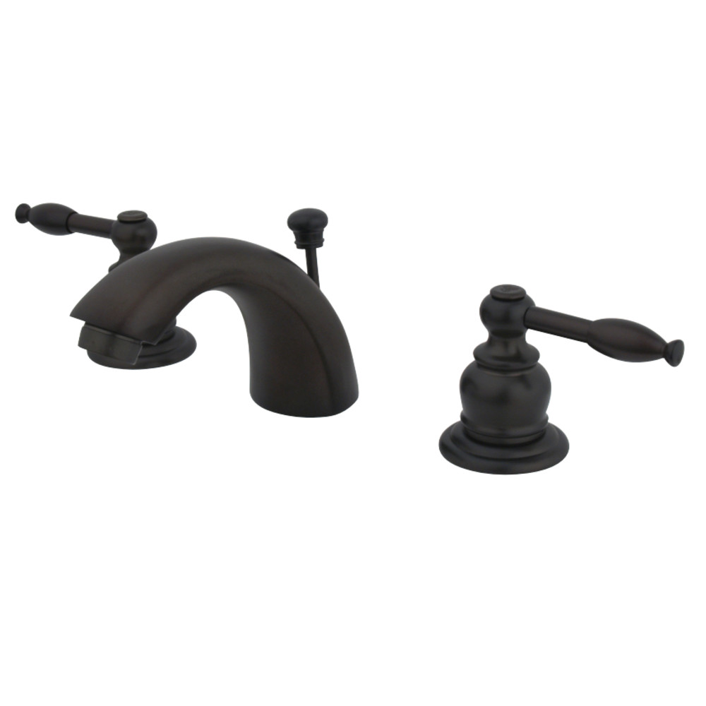 Kingston Brass KB955KL Mini-Widespread Bathroom Faucet, Oil Rubbed Bronze