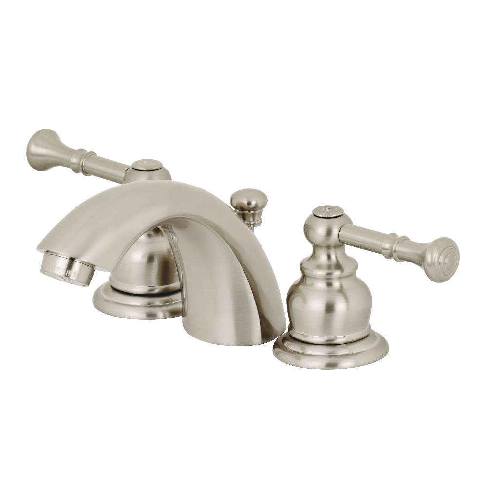 Kingston Brass KB958NL Mini-Widespread Bathroom Faucet, Brushed Nickel
