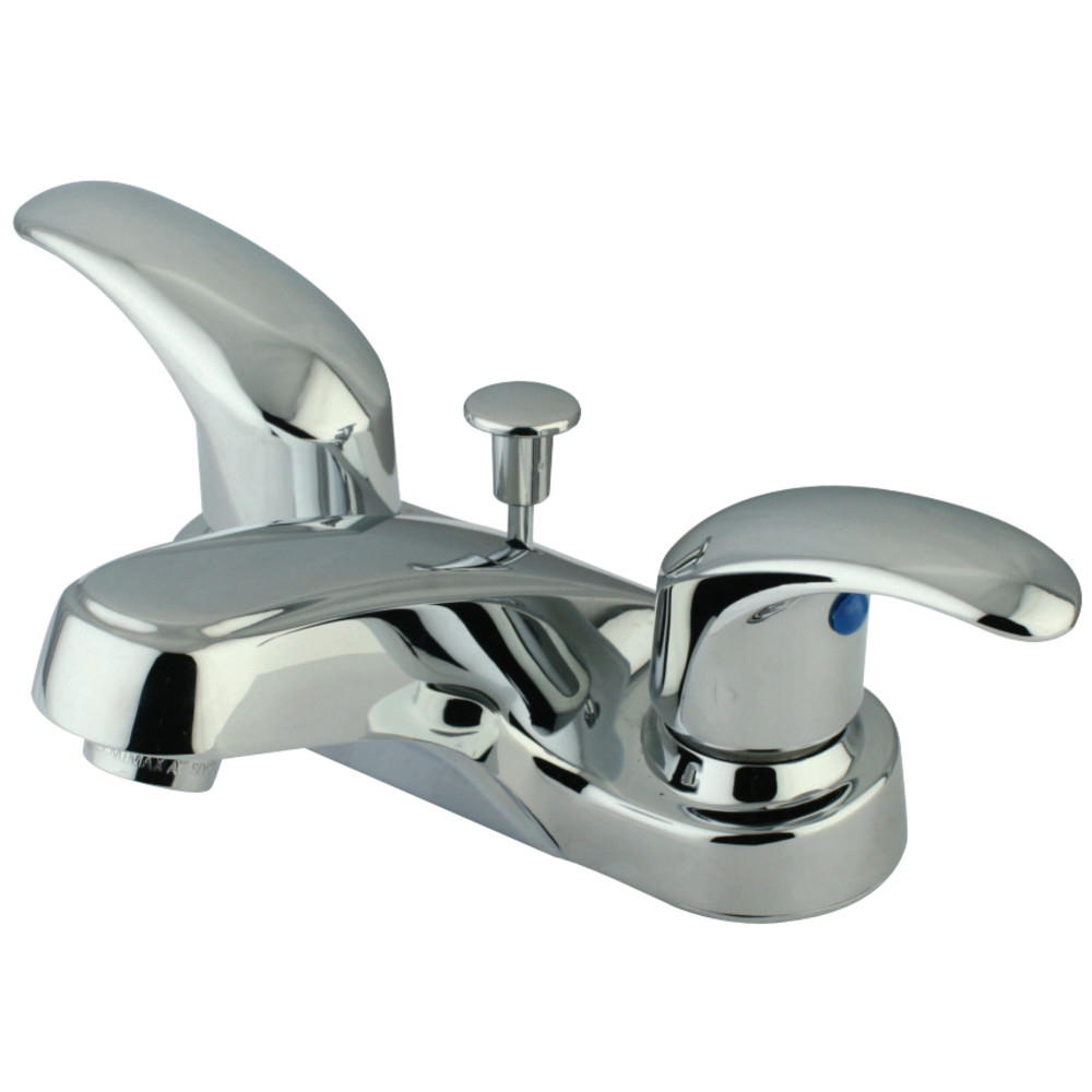 Kingston Brass KB6251 4 in. Centerset Bathroom Faucet, Polished Chrome