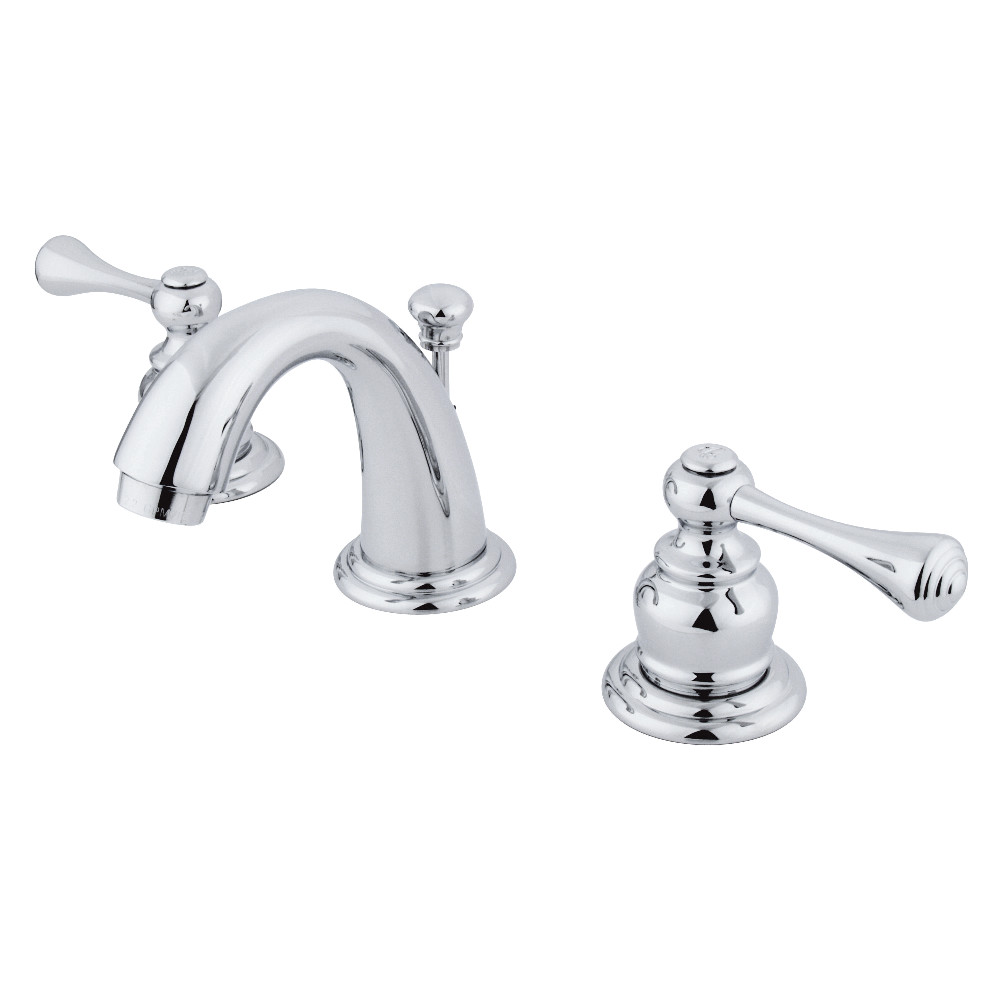 Kingston Brass KB911BL Vintage Widespread Bathroom Faucet, Polished Chrome