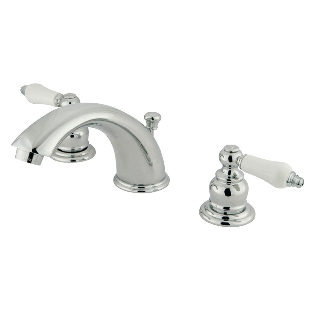 Kingston Brass KB971B Widespread Bathroom Faucet, Polished Chrome