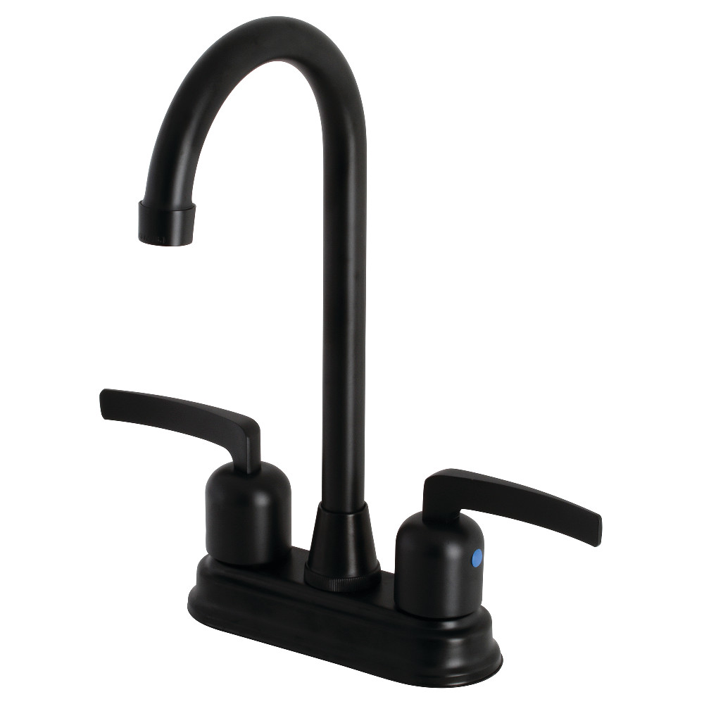 Kingston Brass KB8490EFL Centurion Bar Faucet, Matte Black