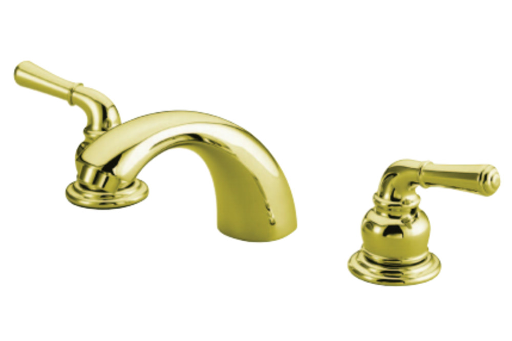 Kingston Brass KB952 Magellan Mini-Widespread Bathroom Faucet, Polished Brass