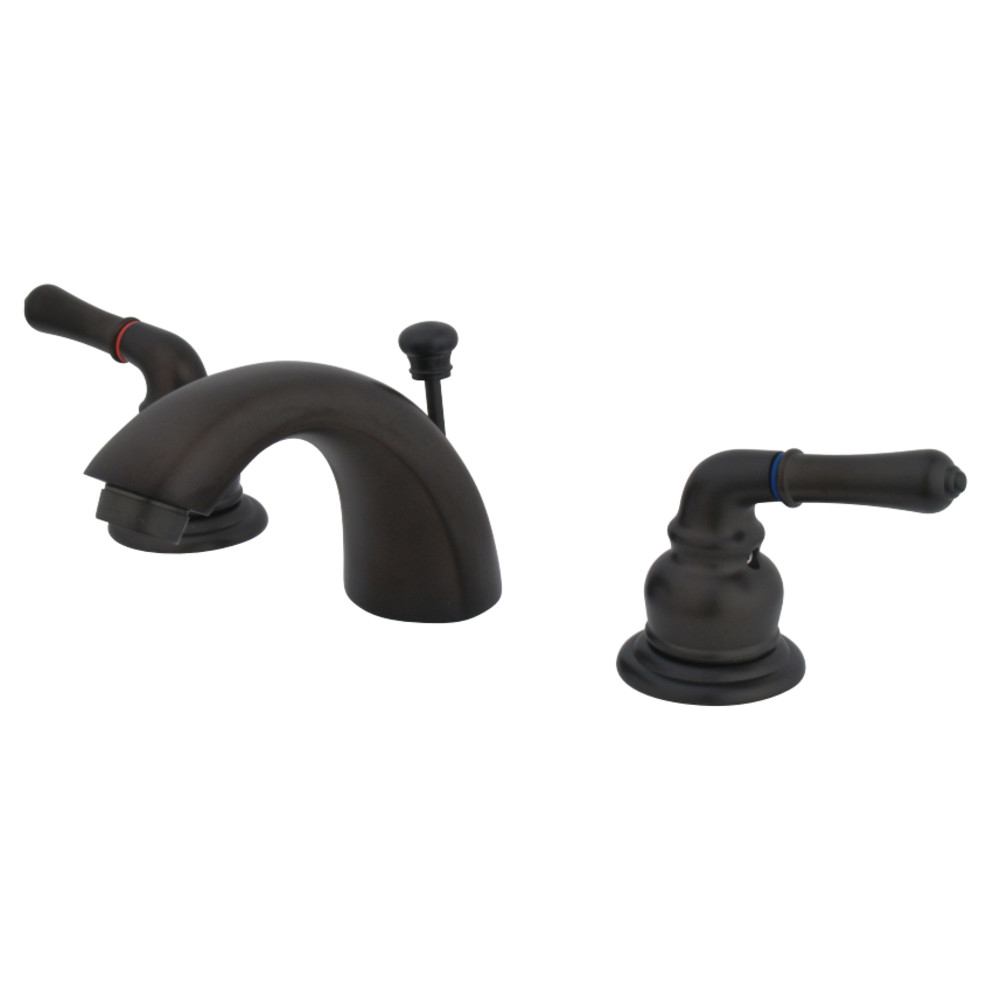 Kingston Brass KB955 Magellan Mini-Widespread Bathroom Faucet, Oil Rubbed Bronze