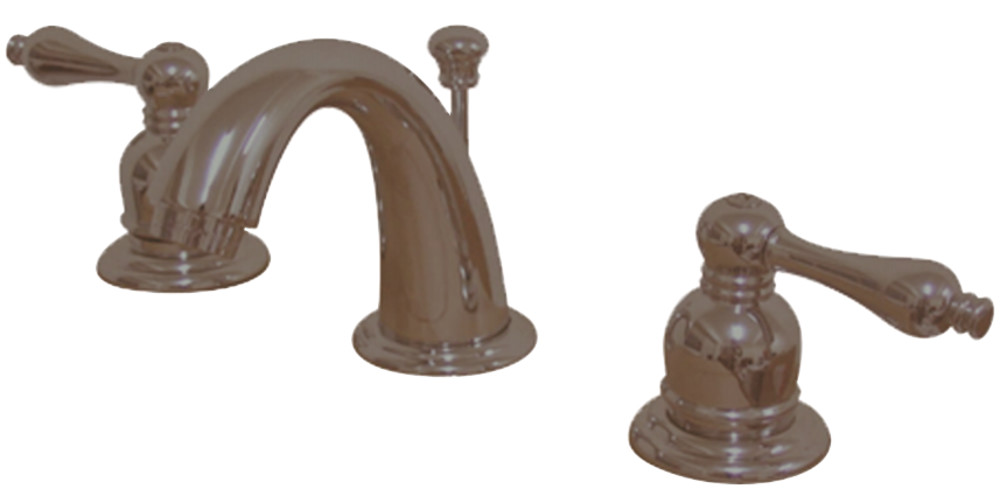 Kingston Brass KB915AL English Country Widespread Bathroom Faucet, Oil Rubbed Bronze