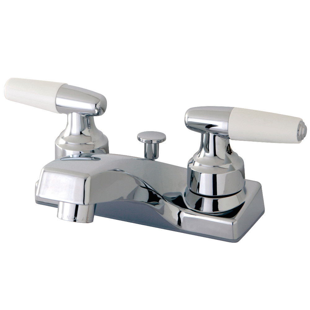 Kingston Brass KB201 4 in. Centerset Bathroom Faucet, Polished Chrome
