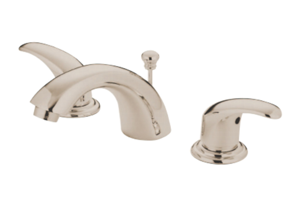 Kingston Brass KB6958LL Mini-Widespread Bathroom Faucet, Brushed Nickel
