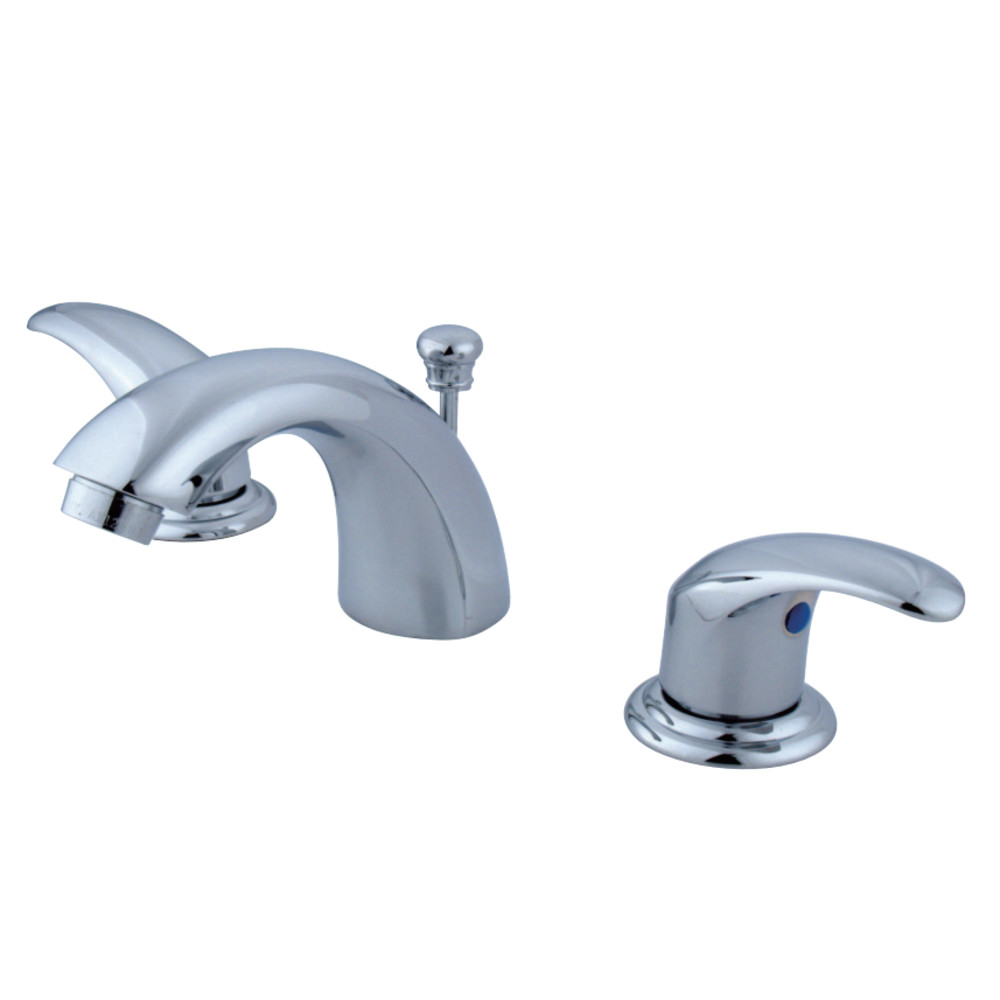 Kingston Brass KB6951LL Mini-Widespread Bathroom Faucet, Polished Chrome