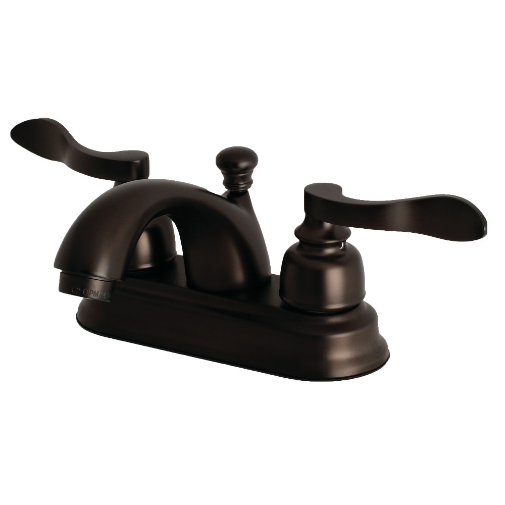 Kingston Brass FB2605NFL 4 in. Centerset Bathroom Faucet, Oil Rubbed Bronze